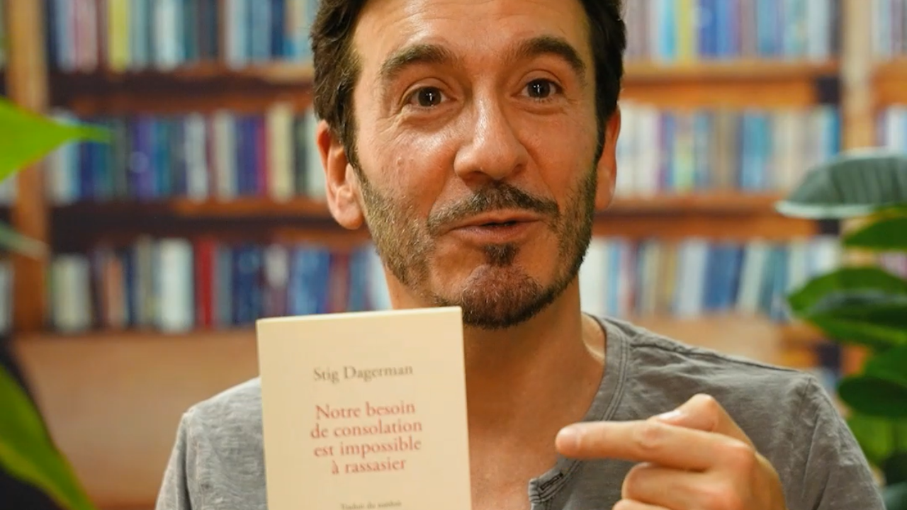 Notre besoin de consolation est impossible à rassasier - Stig Dagerman